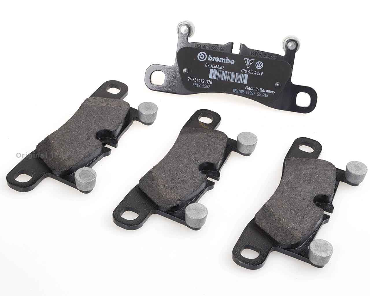 7P0698451 VAG Колодки тормозные дисковые комплект