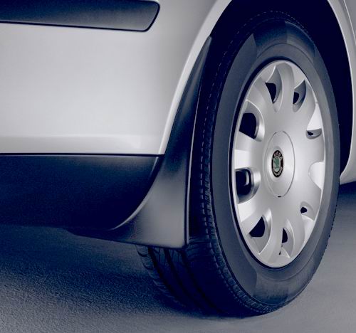 Брызговики задние, комплект на Skoda Octavia II A5 1Z5